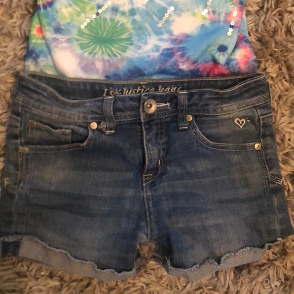 Justice top and shorts - Picture 2 of 5
